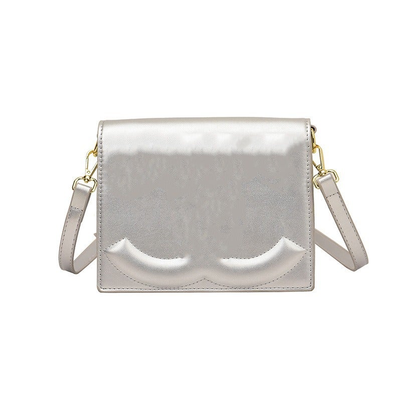 Internet Celebrity Small Bag Women'S Bag Out Small Shoulder Bag New Trendy Fresh Crossbody All-Match Western Style Korean Style Fashionable Small Square Bag - Image 1