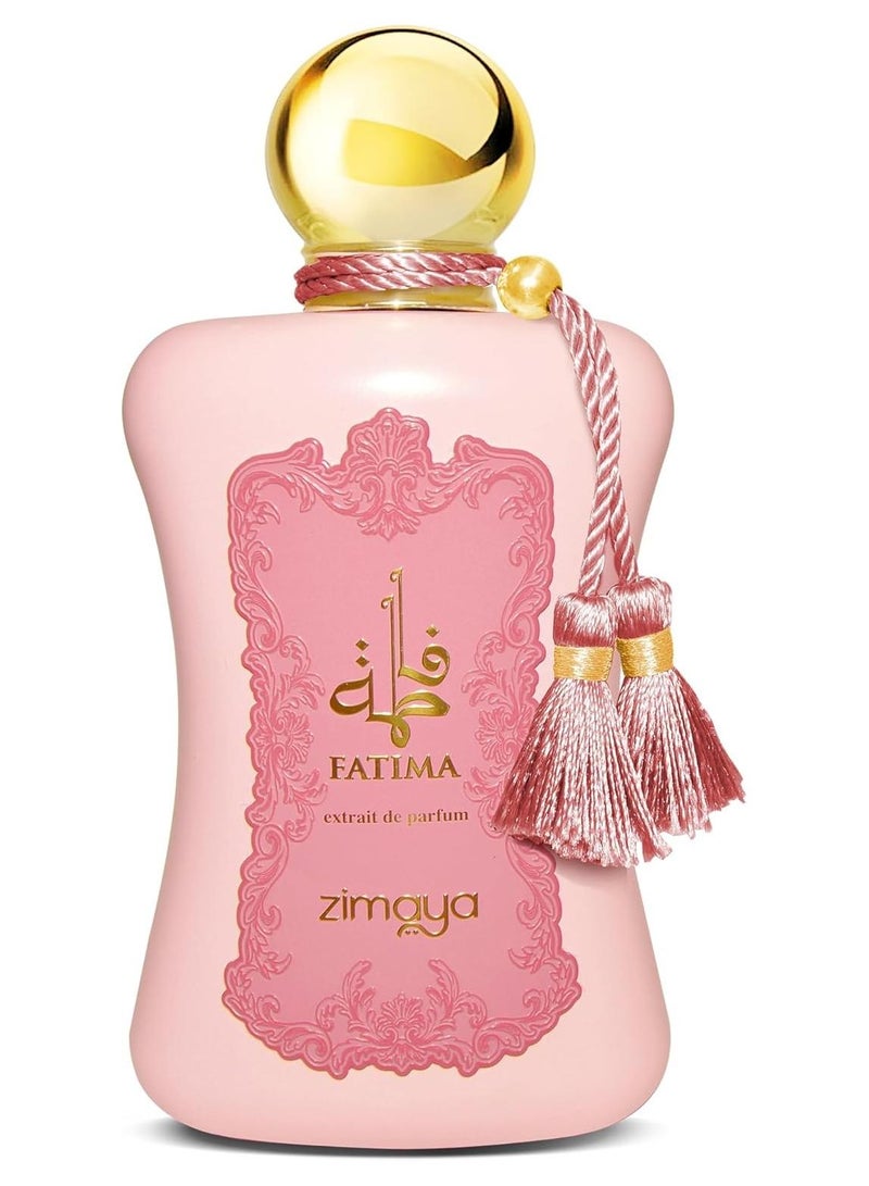zimaya Fatima Pink Eau De Parfum For Women, 100 ML - Image 1
