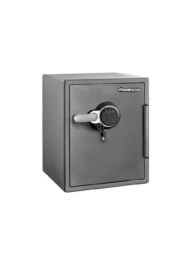 SentrySafe - Fireproof and Waterproof Dual Lock Digital Safe Black 57kg STW205GYC - Image 1