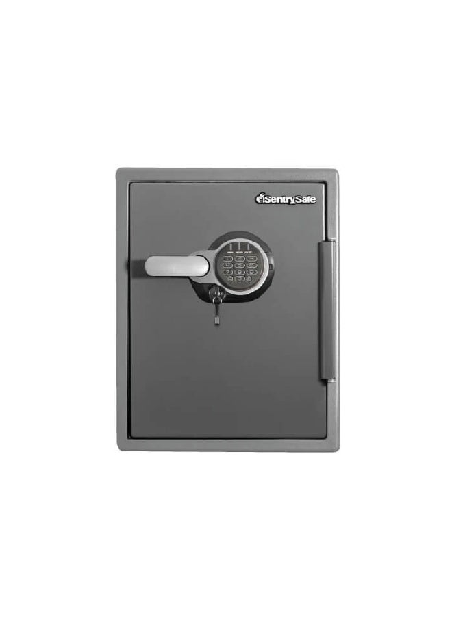SentrySafe - Fireproof and Waterproof Dual Lock Digital Safe Black 57kg STW205GYC - Image 1