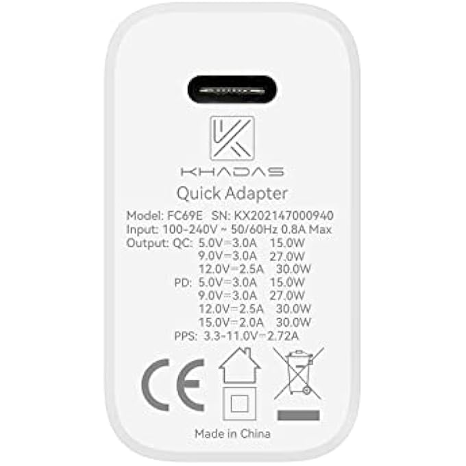 khadas 30W USB-C ADAPTER - Image 1