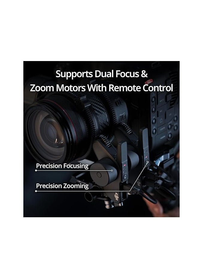 dji - DJI RS 4 Pro, 3-Axis Gimbal Stabilizer for DSLR & Cinema Cameras Canon/Sony/Panasonic/Nikon/Fujifilm, 2nd-Gen Native Vertical Shooting, 4.5kg (10lbs) Payload, Dual Focus & Zoom Motors - Image 1