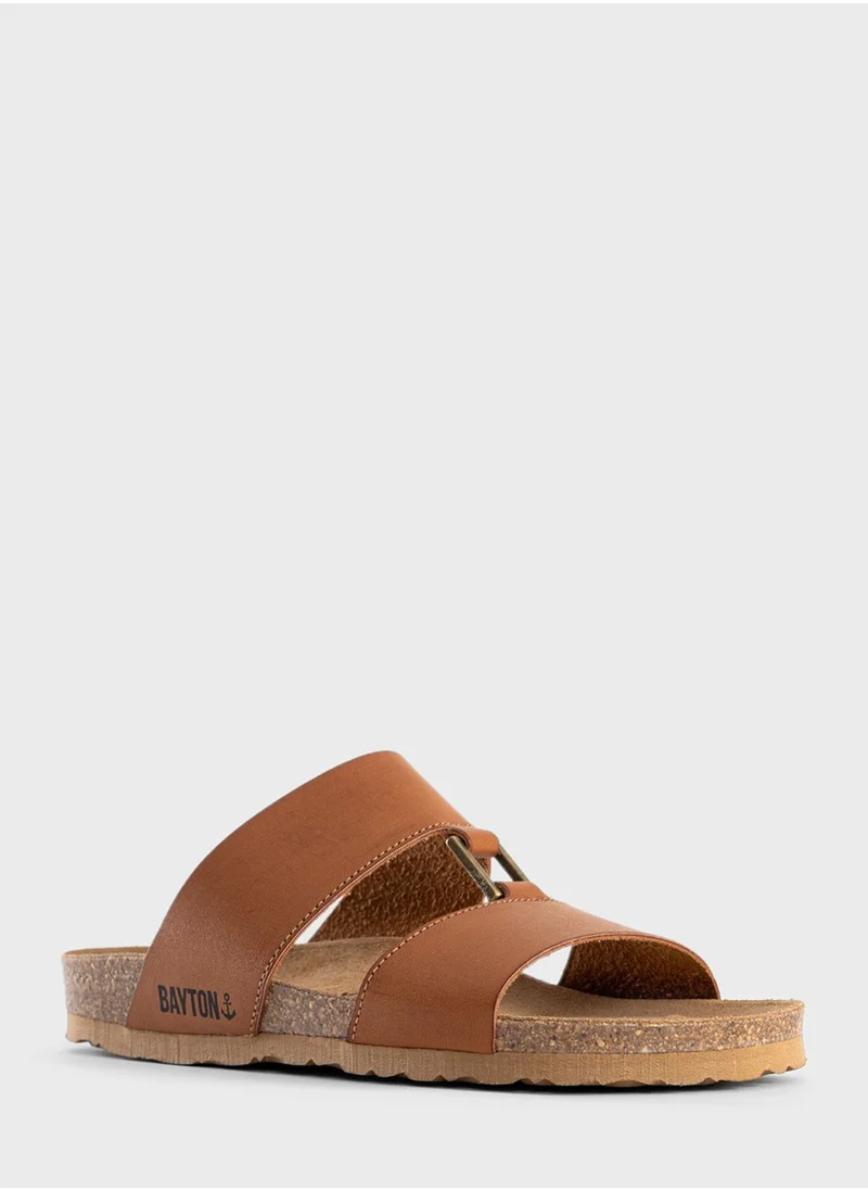 BAYTON Navia Multi Strap Wedge Sandals