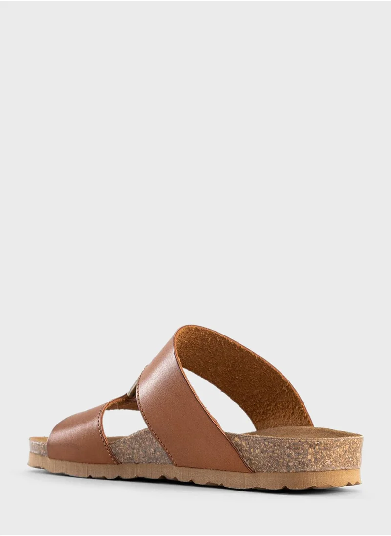 BAYTON Navia Multi Strap Wedge Sandals