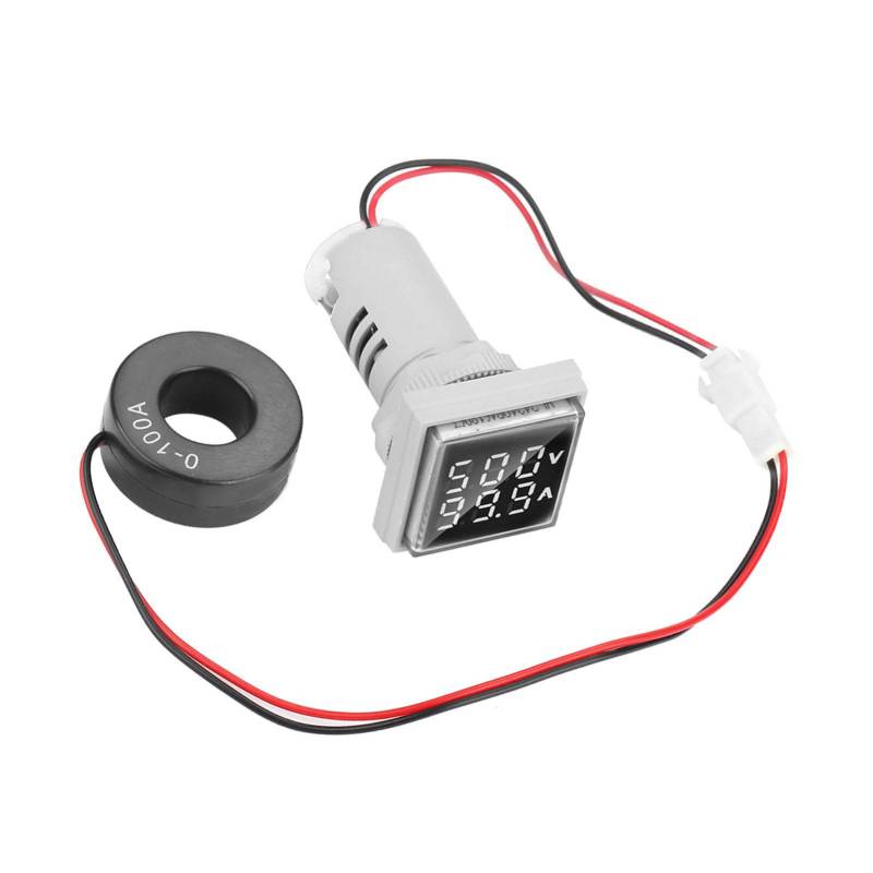 LED Digital Voltmeter Ammeter 60-500V 0-100A AC - Clear Display High Accuracy Voltage Current Meter for Electrical Monitoring - Image 4