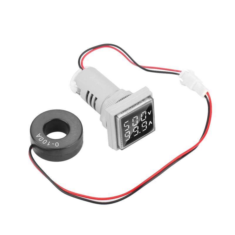 LED Digital Voltmeter Ammeter 60-500V 0-100A AC - Clear Display High Accuracy Voltage Current Meter for Electrical Monitoring - Image 1