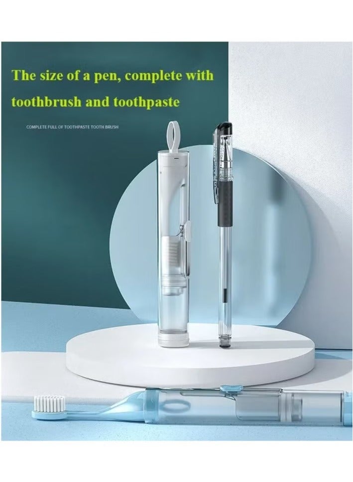 Generic 1PC Travel Portable Folding Toothbrush Travel Super Soft Bristle Toothbrush Set Creative Tooth Clean Tools Can Hold Toothpaste  - Image 5