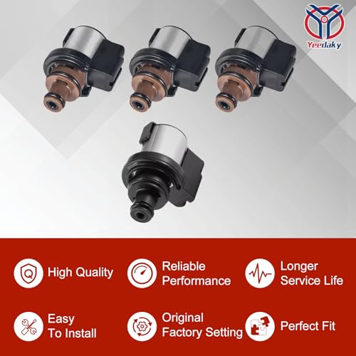 Yeedaky 4pcs Torque Converter AWD Pressure Control & Lock-Up Solenoid For Subaru TR580 TR690 31825AA050 31825AA051 31825AA052 - Image 5