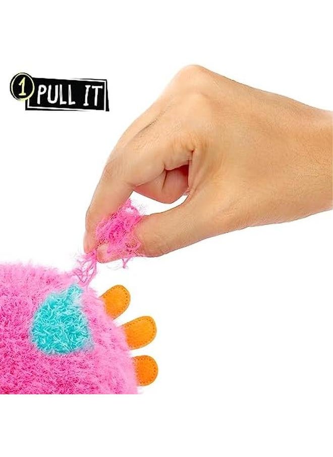 Fluffie Stuffiez - Axolotl Small Collectible Feature Plush Surprise Reveal Unboxing With Huggable Asmr Fidget Diy Fur Pulling Ultra Soft Fluff - Image 1