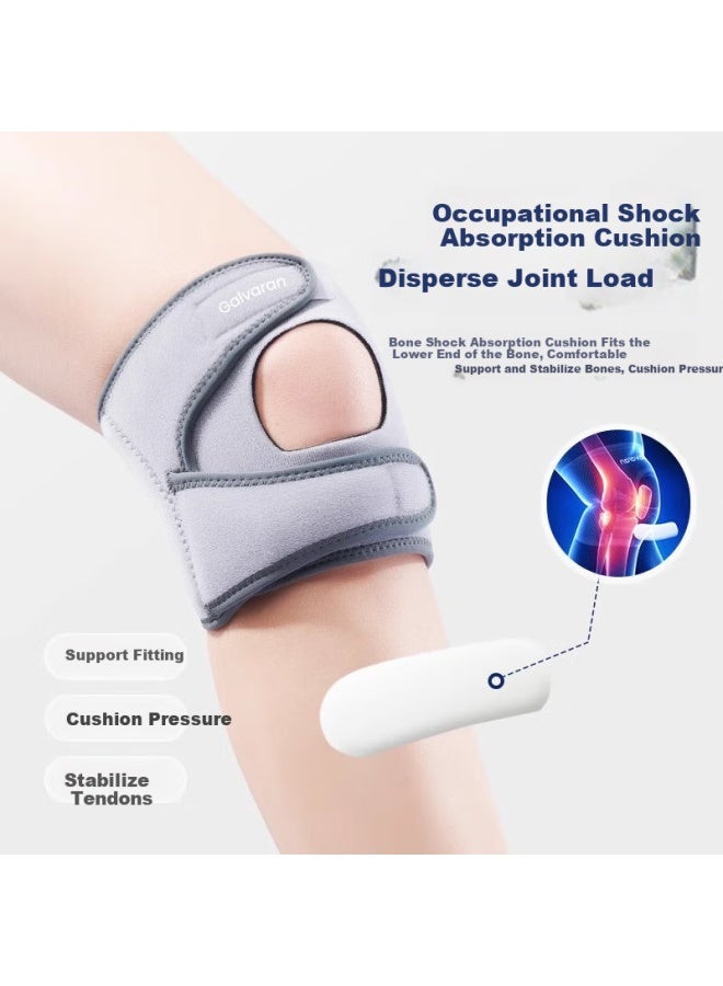 Galvaran Sports Knee Brace Meniscus Protection For Men And Women, Suitable For Hiking, Badminton, And Running, Left XL