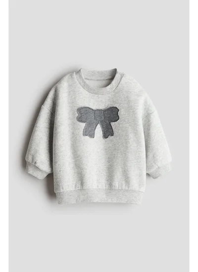 H&M Appliquéd sweatshirt