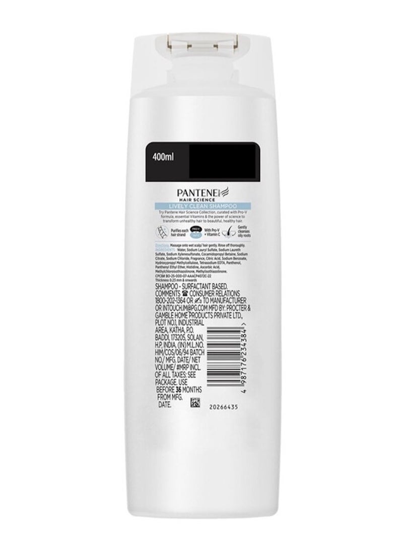 Pantene Pantene Pro-V Purify and Cleanse, Post Oil Shampoo, 400ml  - Image 2