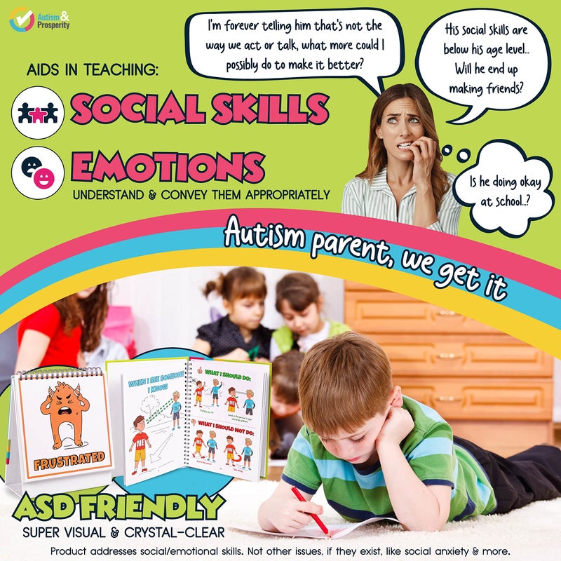 Autism & Prosperity مجموعة مهارات الحياة الاجتماعية للأطفال المصابين بالتوحد - Image 3
