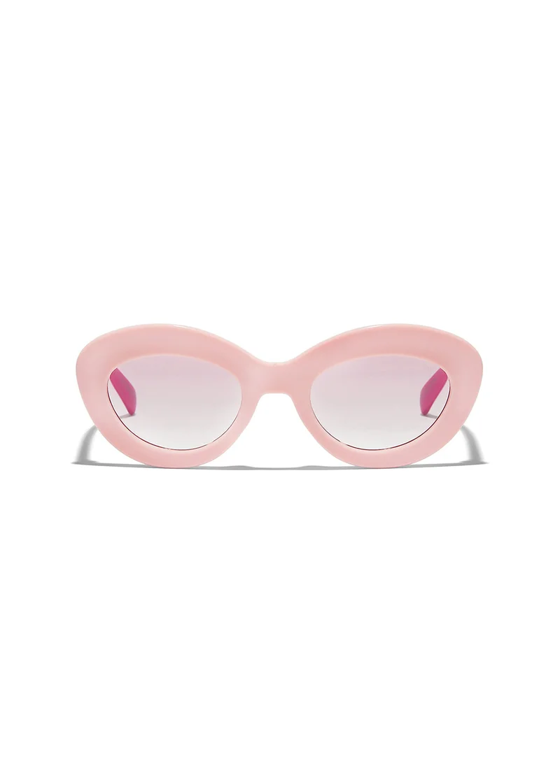 Blackout Rosie,Women Sunglasses, Oval Sunglasses, UV Protection: UV400 (Pink,Pink)