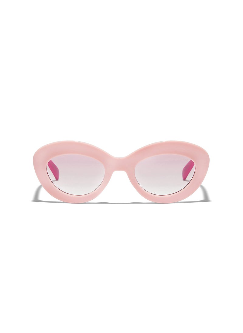 Blackout Rosie,Women Sunglasses, Oval Sunglasses, UV Protection: UV400 (Pink,Pink)  - Image 2