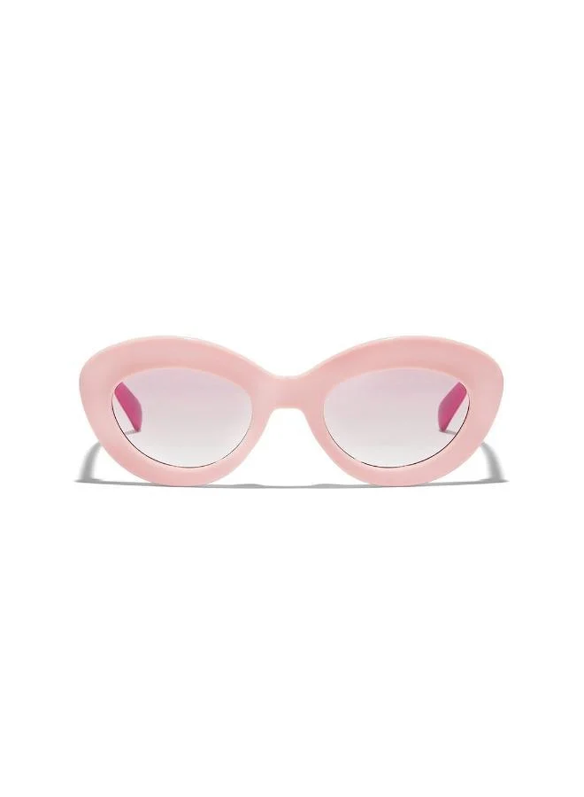 Blackout Rosie,Women Sunglasses, Oval Sunglasses, UV Protection: UV400 (Pink,Pink)