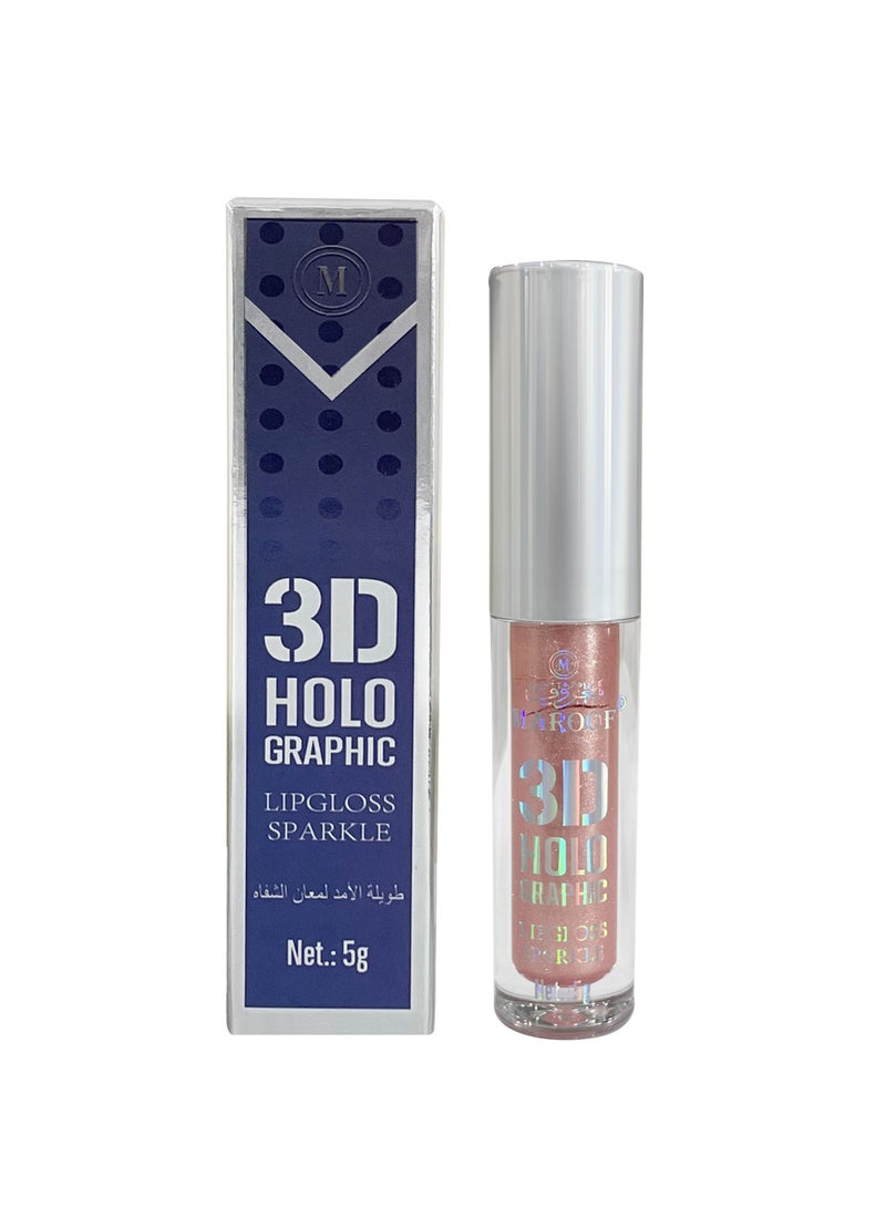 MAROOF 3D Holographic Sparkle Lipgloss 5g - Image 1
