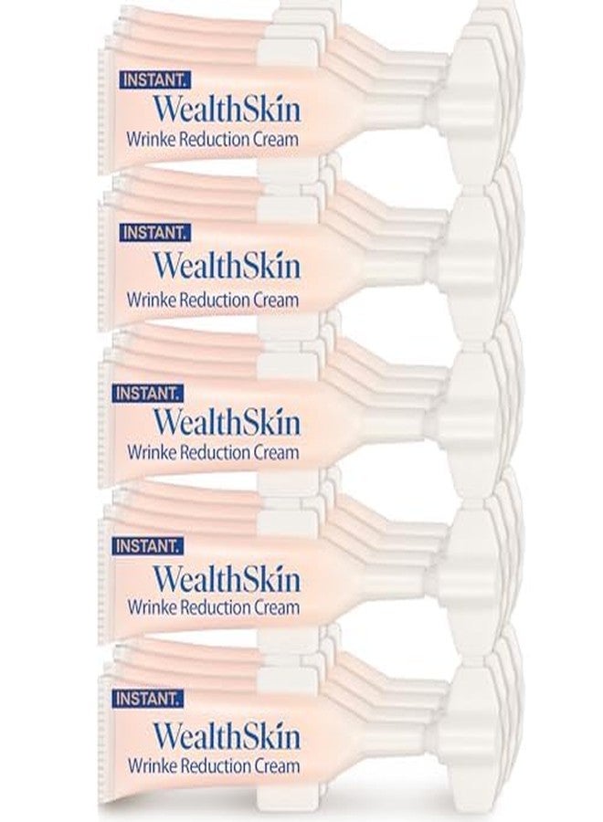 Wealthskin Instant Rapid Wrinkle Eye Cream - Temporary Effects Firm and Lift Under Eye Bags and Reduction Puffiness Tightener 20Tubes