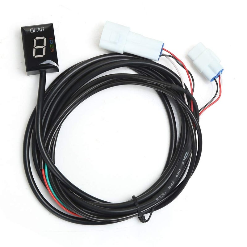 IDEA Waterproof Motorcycle Gear Indicator for Yamaha - LED Digital Display Shift Lever Sensor (Blue) - Image 5