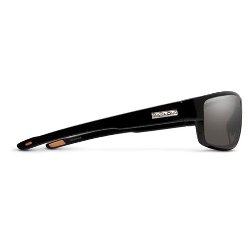 Suncloud Voucher Polarized Sunglasses, Black Frame, Gray Lens - Image 3