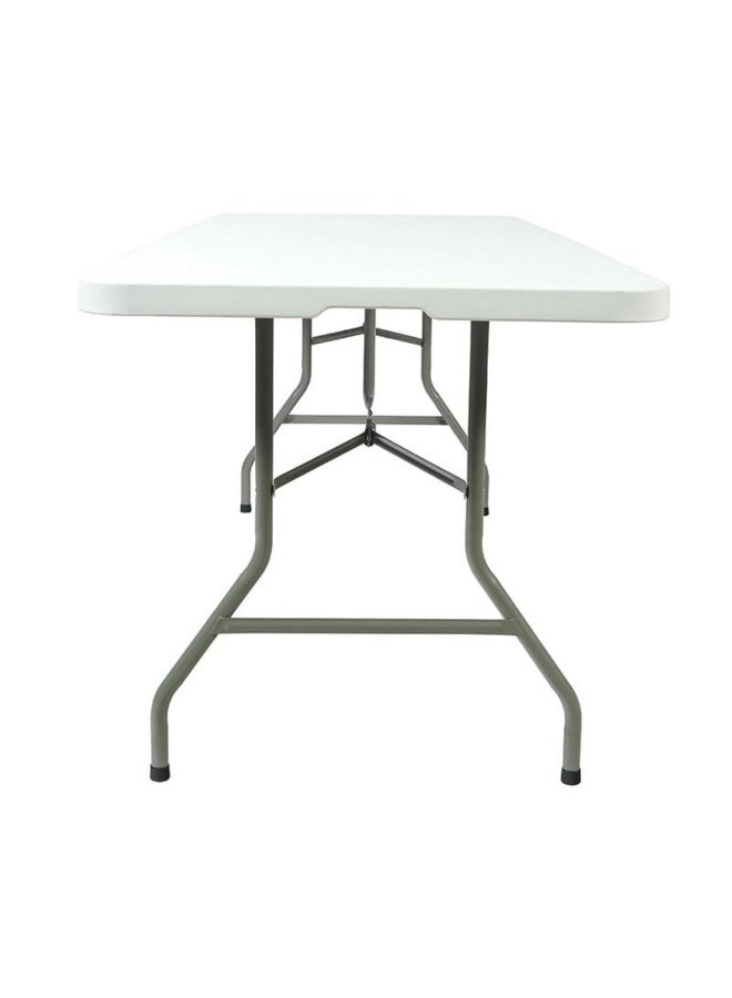 Tradeo 6-Feet Heavy-Duty Foldable Table with Built-In Handle & Steel Legs – Portable for Indoor & Outdoor Use - Image 5