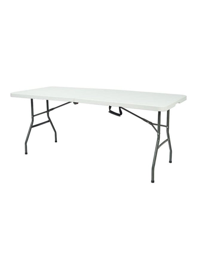 Tradeo 6-Feet Heavy-Duty Foldable Table with Built-In Handle & Steel Legs – Portable for Indoor & Outdoor Use - Image 4