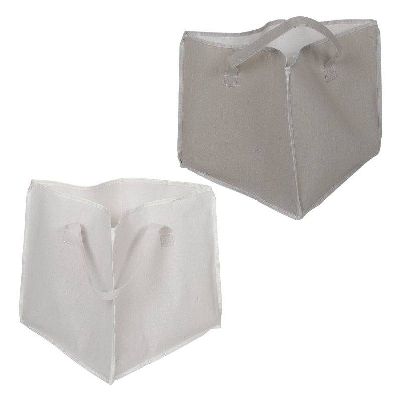 2Pcs Clothes Hanger Organizer -Saving Triangle Hanger Storage Bag for Closet Organization Portable Hanging Organizer for Closet Laundry Room Wardrobe Dorm - Image 1