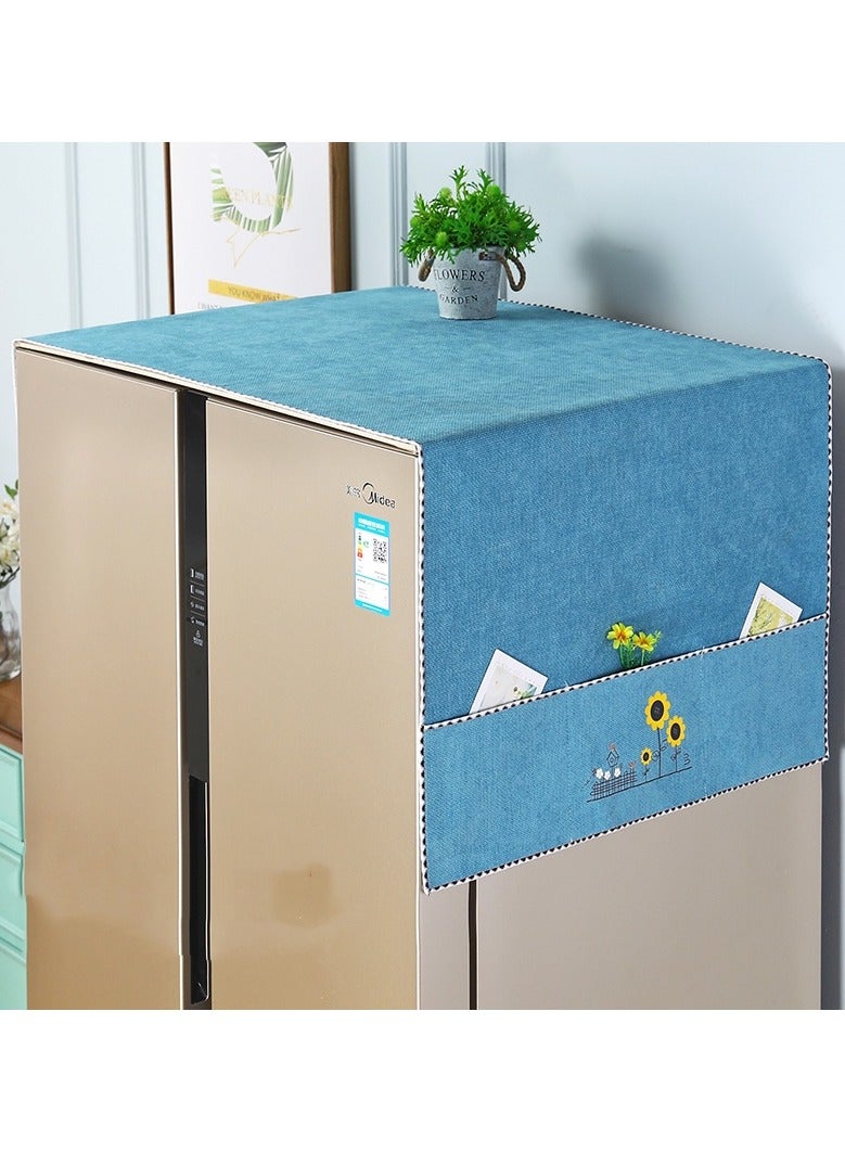 EBMINI Anti Slip Refrigerator Dust Cover Dust Cloth Cover 