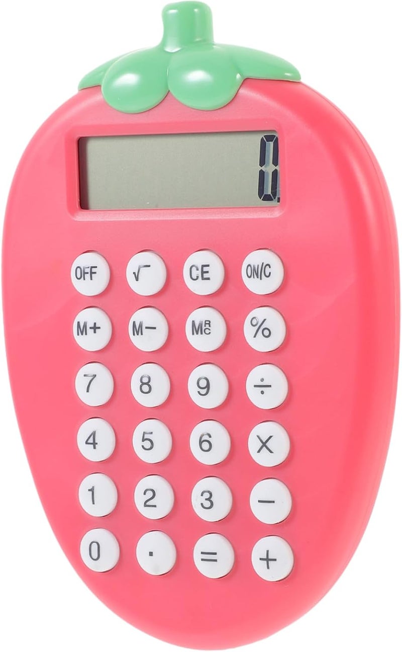 Simple Calculator for Students Pocket Electronic Calculator Handheld Office Tool Creative Design Style - Image 1