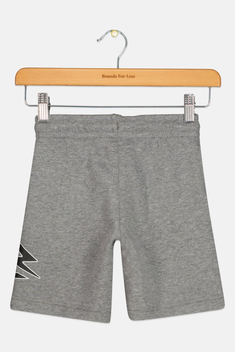 Nike شورتات خارجية للأطفال من نايك 3 براند بواسطة راسل ويلسون، رمادي - Image 1