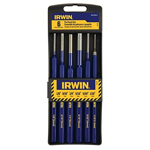 IRWIN Punch Set 6Pack with Various Sizes Tempered for Durability IRHT82531 - Image 3