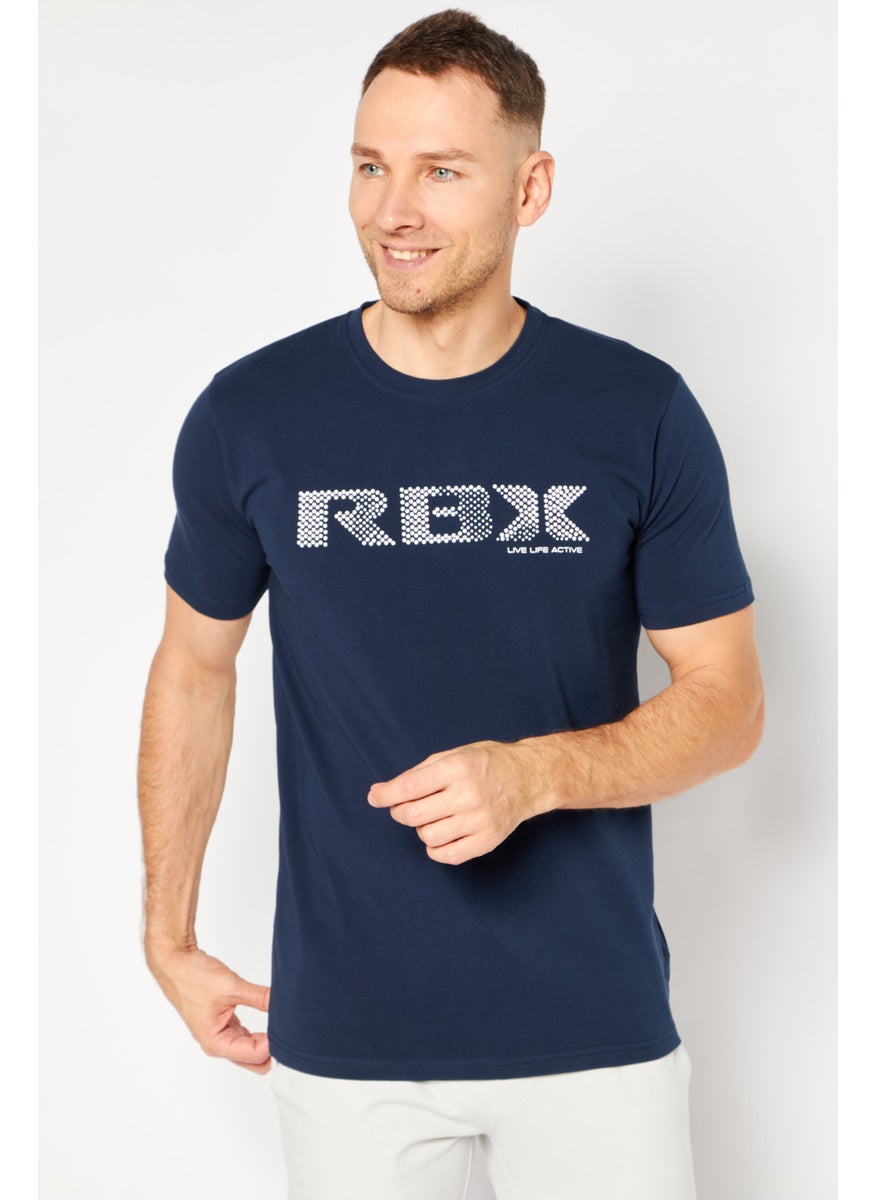 Men Sportswear Fit Short Sleeve Training T-shirts, Navy Blue - pzsku/ZA60EB764988D2E63615DZ/45/_/1724350983/c2914c1c-f81b-4f5e-893e-21d6156a67b4