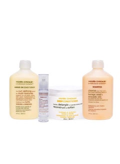 Mixed Chicks Quad Pack - Shampoo 10 fl. oz., Deep Conditioner, 8.0 fl. oz., Leave-In Conditioner, 10 fl. oz., Hair Silk, 1.7 fl. oz  - Image 2