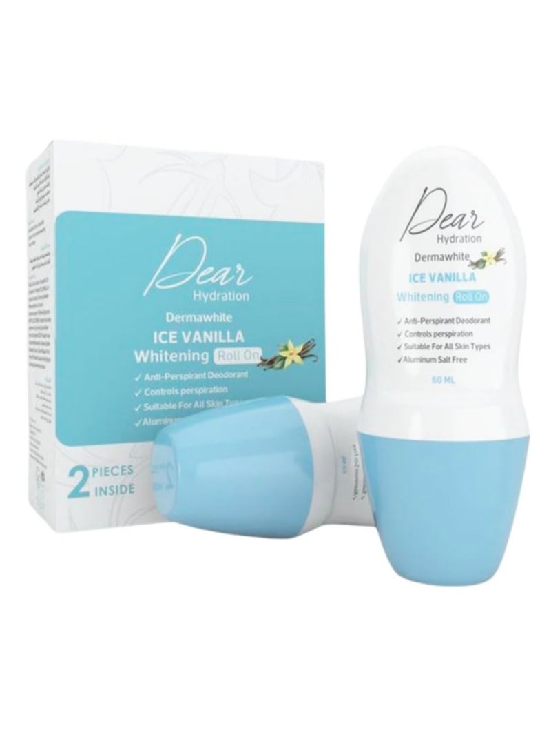 دير وايتنينج رول أون آيس بنكهة الفانيليا 60 مل 1+1