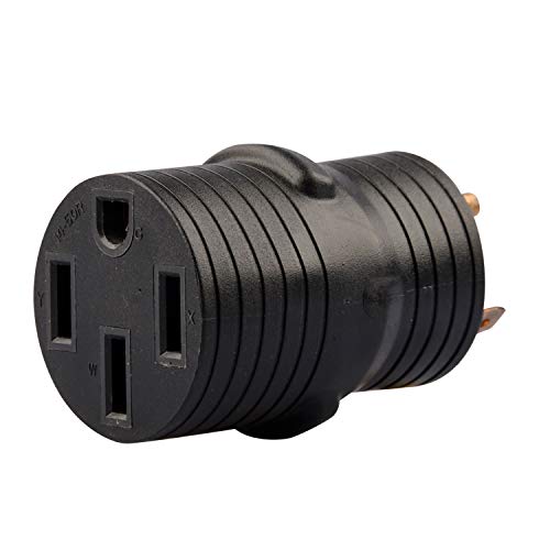 RVGUARD 30 Amp to 50 Amp RV Adapter Plug, NEMA TT-30P to NEMA 14-50R Electrical Power Adapter - Image 4