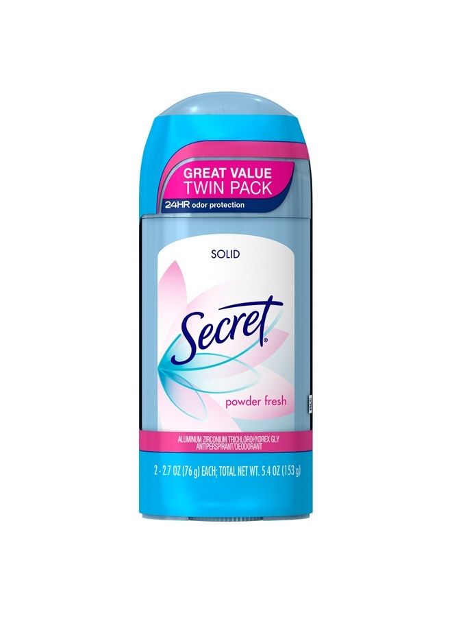 Secret Wide, Powder Fresh, 2.7 oz - Image 1