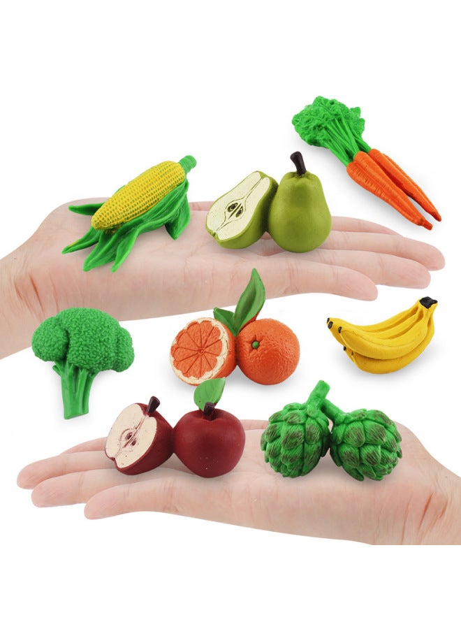 Simulation Fruit And Vegetable Suit For Apple Pear Orange Banana Carrot Corn Broccoli Artichoke Desktop Toy-Specifications:BL-1197 Fruits And Vegetables 103g  - Image 5