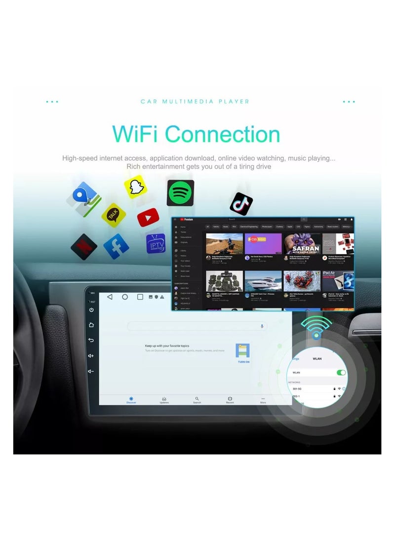 Generic Advanced Android Radio for HONDA FIT-JAZZ 2008-2014 – 2Year Warranty  2GB RAM, 32GB Storage, Apple CarPlay & Android Auto, Free Night Vision Camera & Navigation  - Image 5