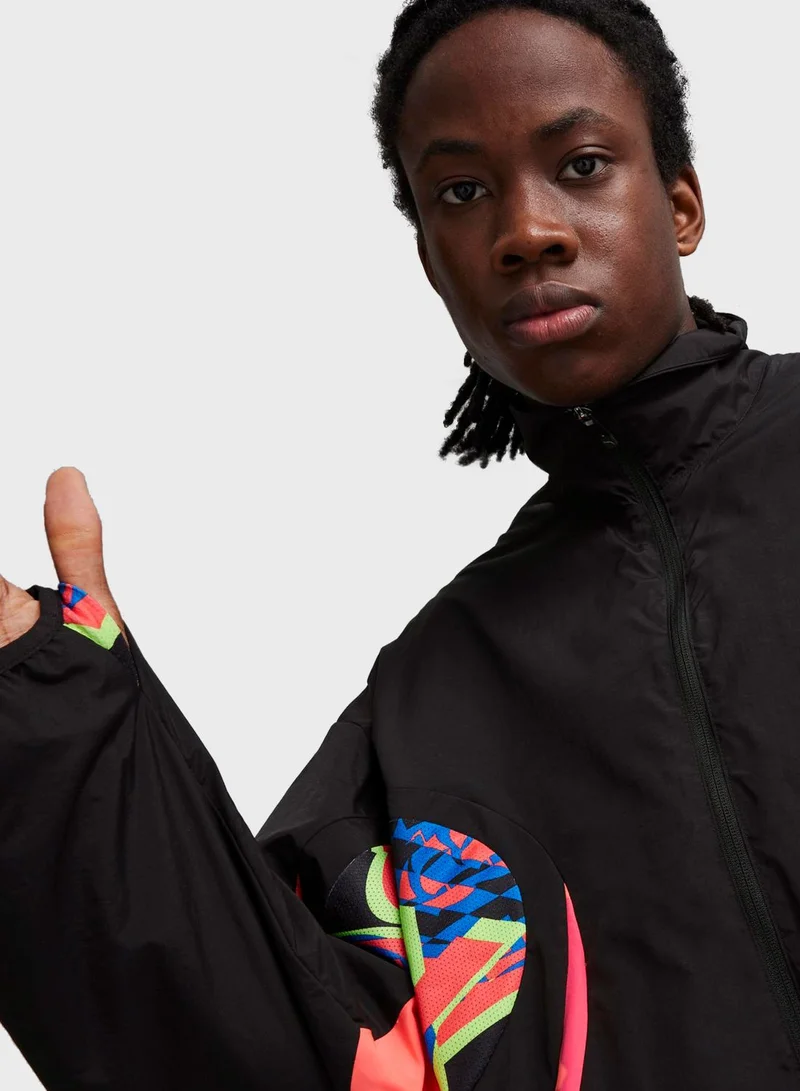 PUMA Manchester City Football Club FtblNrgy Woven Jacket