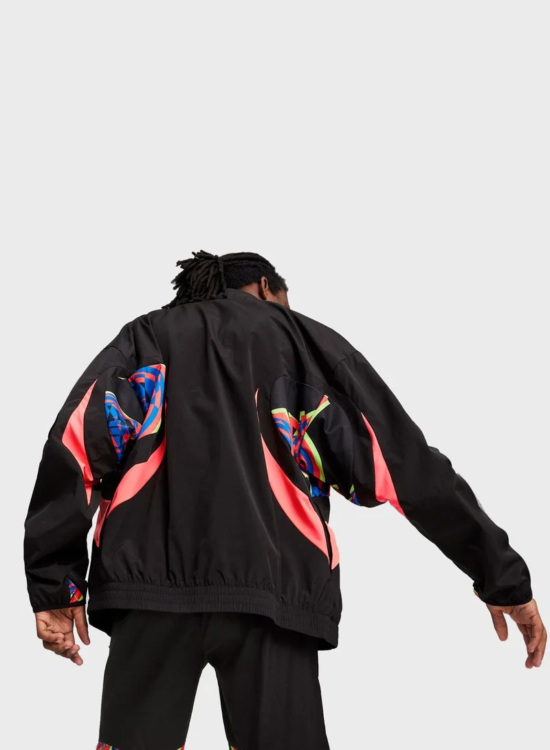 PUMA Manchester City Football Club FtblNrgy Woven Jacket