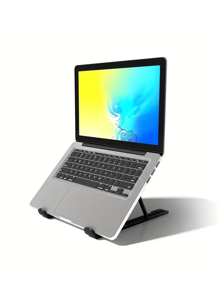 Laptop Cooling Stand – Durable PC Material, Compact & Portable Design, Efficient Heat Dissipation for Gaming & Work, Modern Aesthetic Laptop Accessory - Image 4