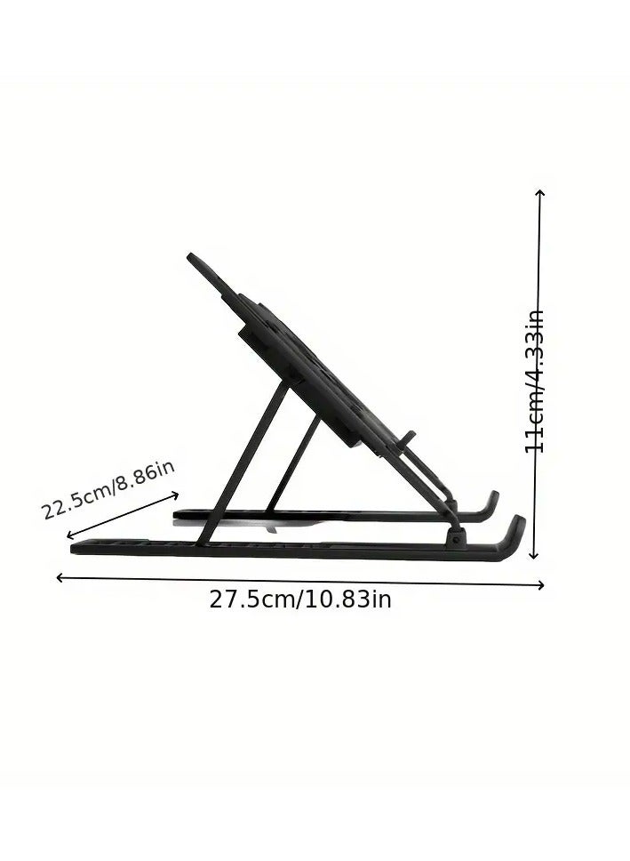 Laptop Cooling Stand – Durable PC Material, Compact & Portable Design, Efficient Heat Dissipation for Gaming & Work, Modern Aesthetic Laptop Accessory - Image 5