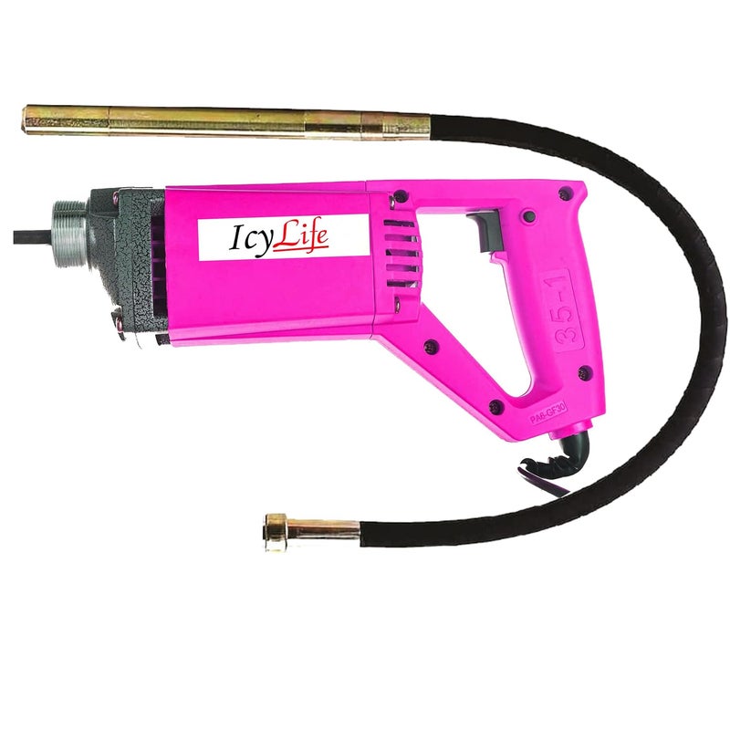 ICYLIFE ICYLIFE 1270WATT Concrete Vibratoriron Machine With 3 Mtr Needle Electric Concrete Vibrator 13200rpm  - Image 1