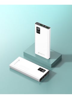 ALFY & CO 20000 mAh Power Bank Portable Charger USB Type C Battery Pack 22.5W Fast Charging Compatible with iPhone 16 15 14 13 Pro Max Samsung Galaxy Z Fold 6 S24 S23 S22 S21 Ultra Apple Watch Airpods iPad white  - Image 4