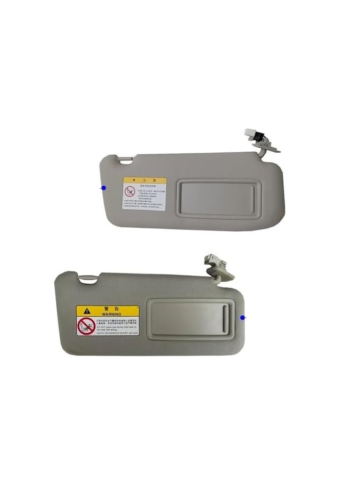 QASULER Gray Sun Visor for Mazda CX-5 (2012-2024) - Image 3