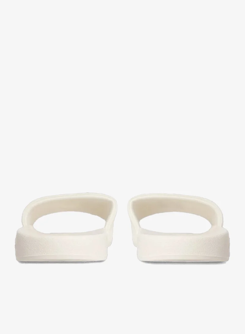Calvin Klein Jeans Off White Logo Slides for Men | Best Price UAE
