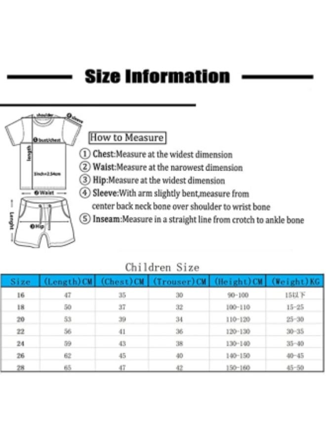 GGEROU Football Soccer Jersey Kids Costumes, Kids Football Kit Children Football Uniforms Short-sleeved Football Shirts, Boys Sportswear Girls Football Training Suits Costumes  - Image 2