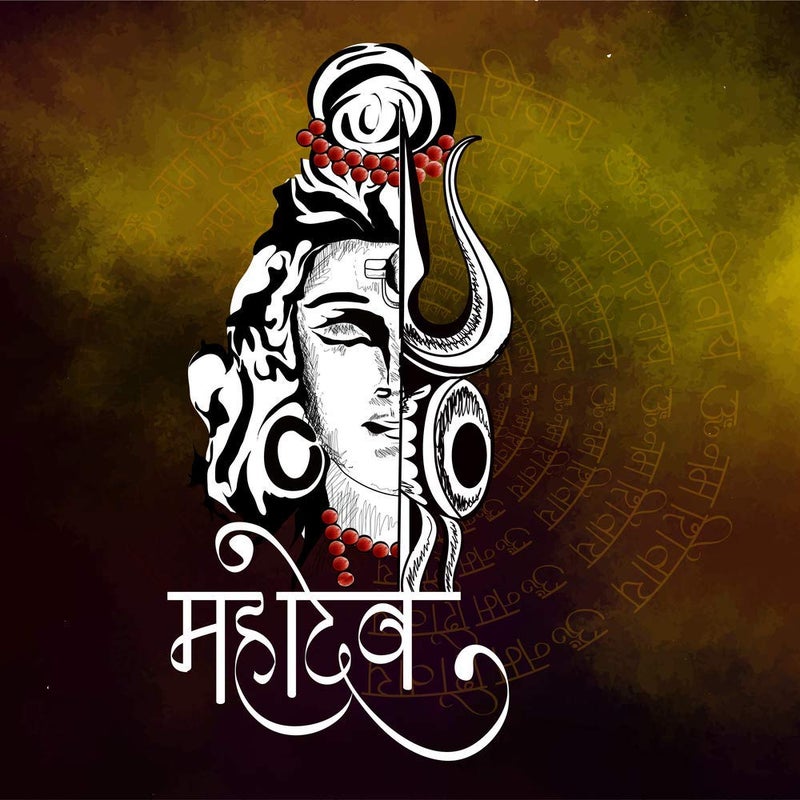 5 Ace Mahadev 6 Sticker |God Sticker for Room|Religious Sticker|Sticker for Any Room|HD Sticker for Home,Office,Gym Decor(12X18inch_Multicolor) - Image 5