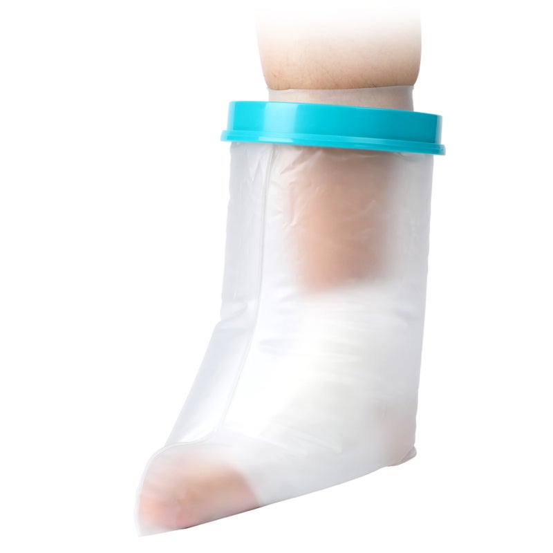 Kids Waterproof Cast Cover: 100% Waterproof Sealed Vacuum Ring Flexible Comfortable Design - Latex-Free Smell-Free Reusable Cast Cover for Kids Bathing Outdoor Activities Home Hospital Use - Image 1