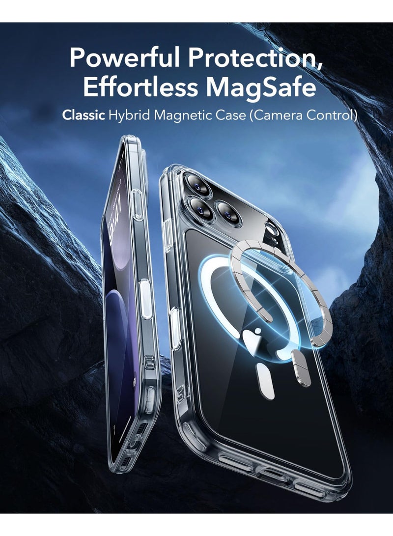 For iPhone 17 Pro Max Case, Camera Control Cover, Compatible with MagSafe, Military Grade Drop Protection, Clear TPU - Image 2
